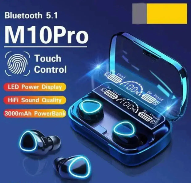 M10 Wireless Bluetooth Earbuds Clore