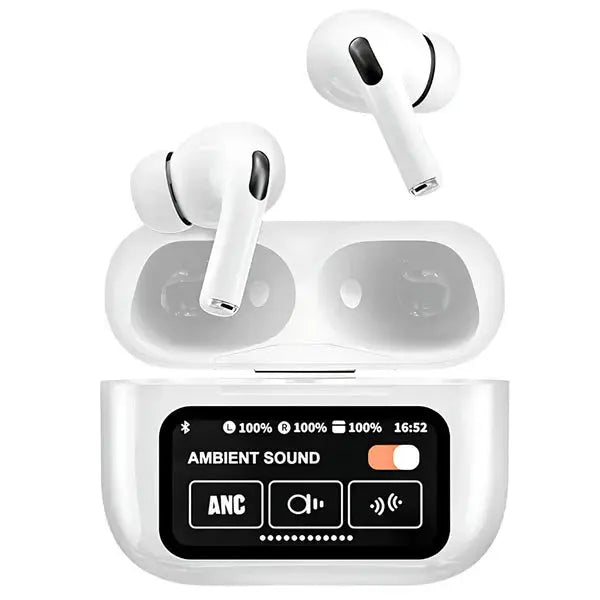 T68PRO LED Screen Display Earbuds Noise Cancelation Clore